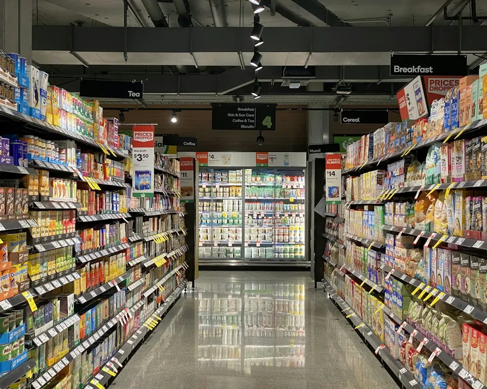 Interior of La Esquina Market