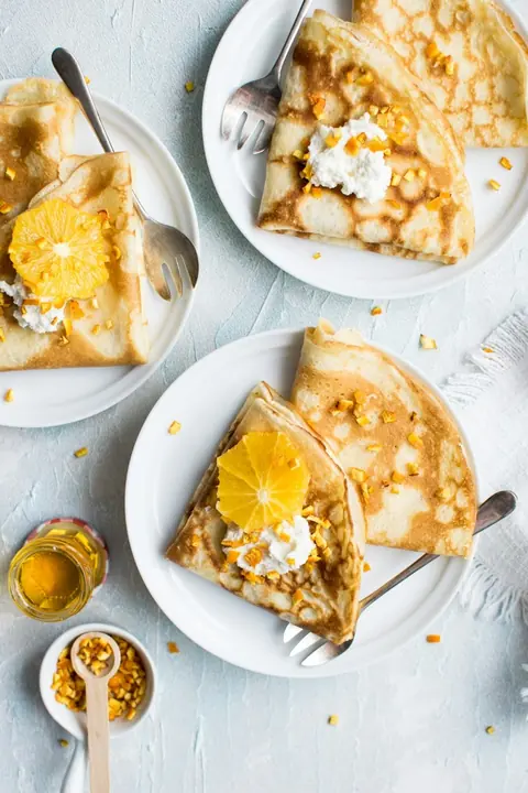Dulce de leche pancake